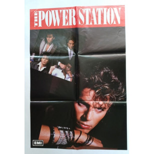 The Power Station ‎- Same Title Album 1985 Asia Vinyl LP (with Poster )***READY TO SHIP from Hong Kong***